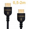 Pixelgen Series 8 | HDMI 2.1 kabel s THX certifikací (8k, HDR, 12-bit WCG, HFR, 48Gbps)