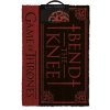 Rohožka Game of Thrones: Poklekni (Bend the Knee, 60 x 40 cm)