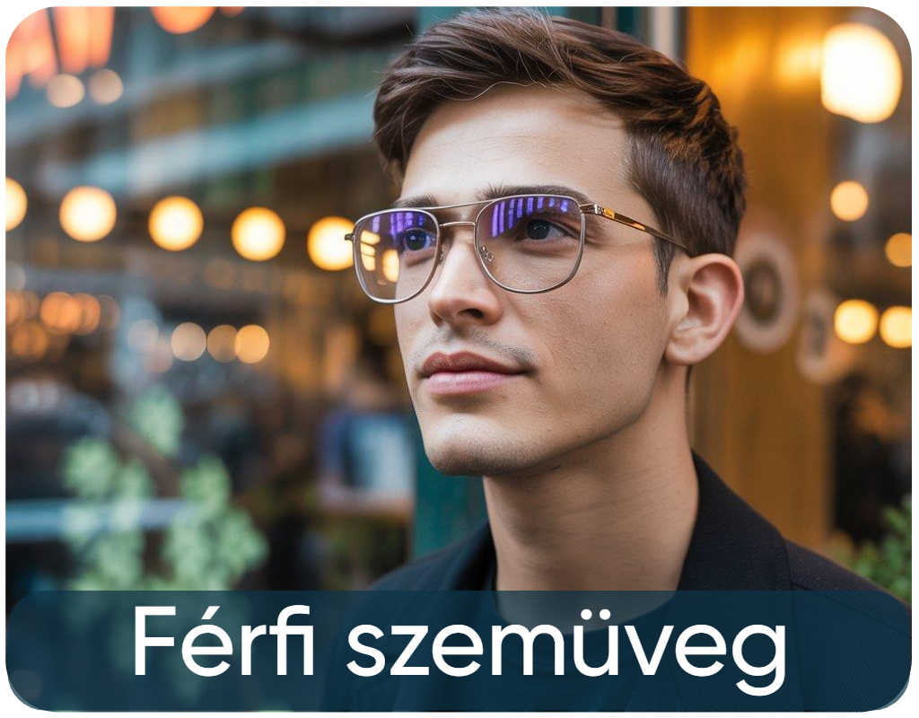Férfi szemüvegkeret