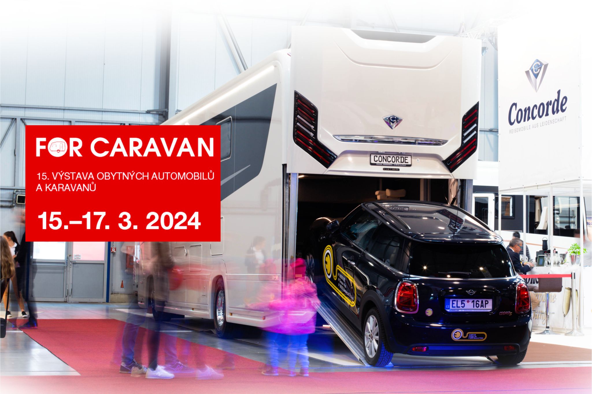 Blue Rent na veletrhu For Caravan - již po 20