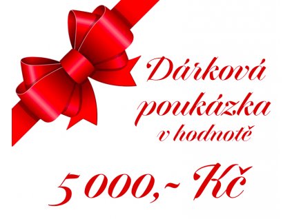 DárkovýPoukaz5000