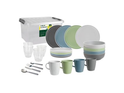 Set nádobí Brunner All Inclusive Dolomit (36 ks)