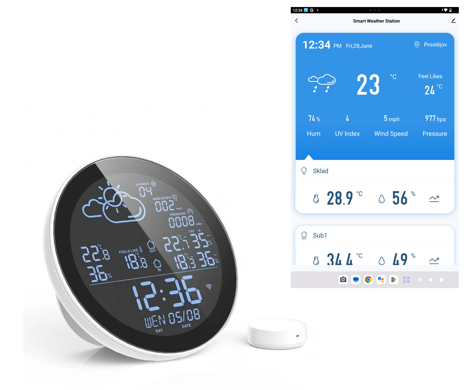 Meteostanice: Moderní řešení pro chytrou domácnost