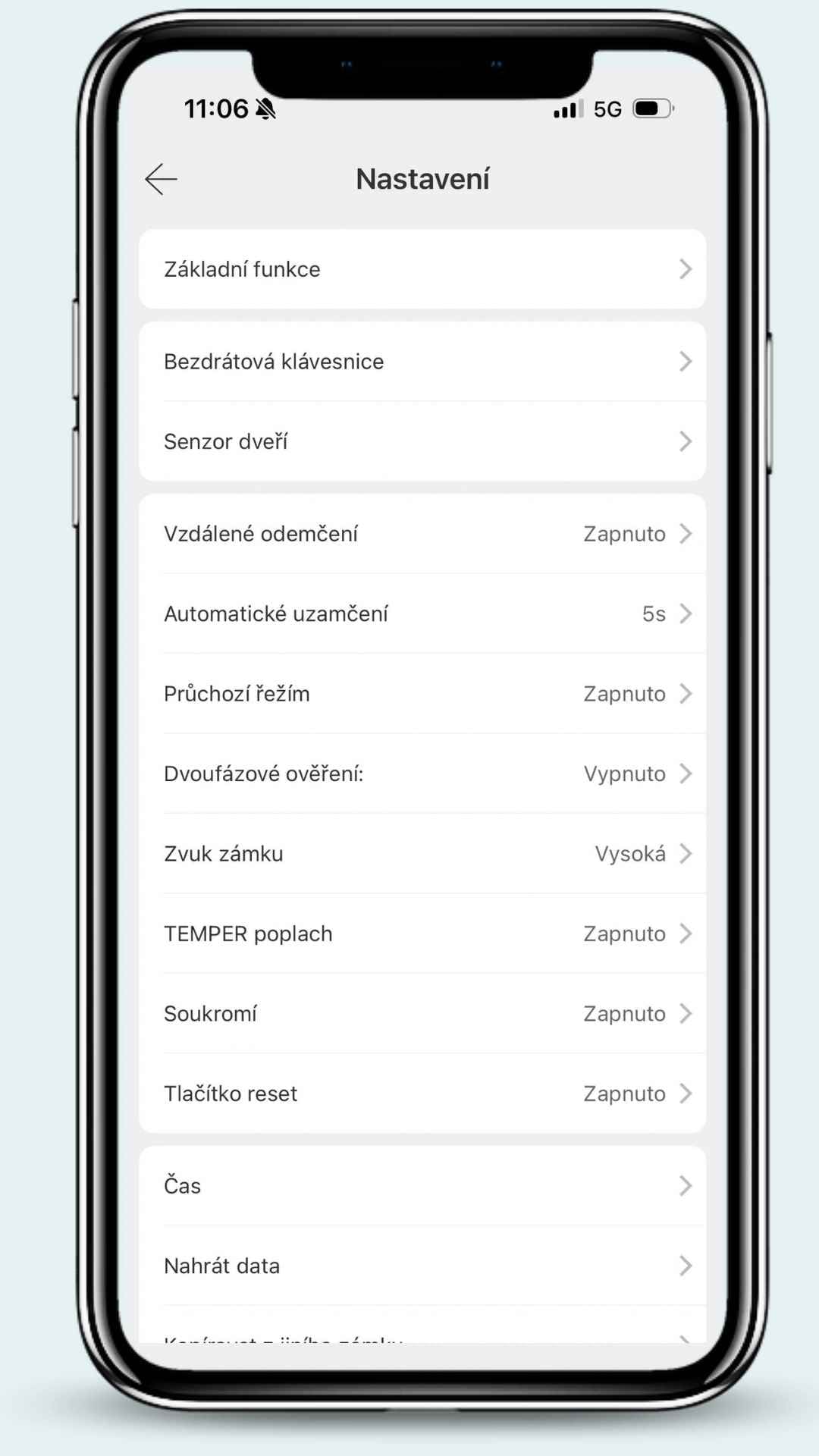 Aplikace Blueroad Key – ukázka 4