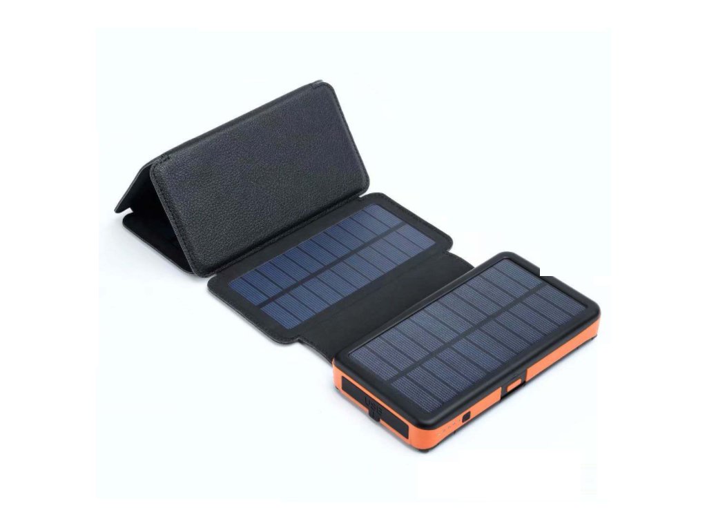 BOT Solární powerbanka P1 5 panelů 20000mAh - blueroad.cz