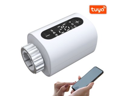 NEW CZ BOT Chytrá WiFi termostatická hlavice TH4 Tuya