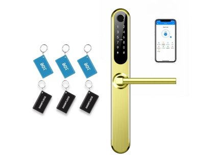 Klika H1 TTLock zlatá
