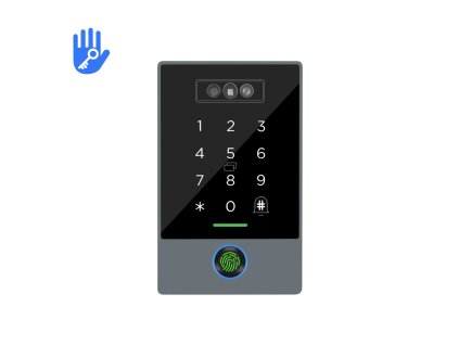 bot pristupovy system s klavesnici a cteckou otisku prstu k3fr ttlock00006