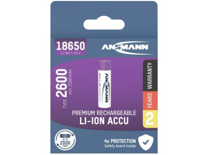 ansmann li ion akumulator 18650 1