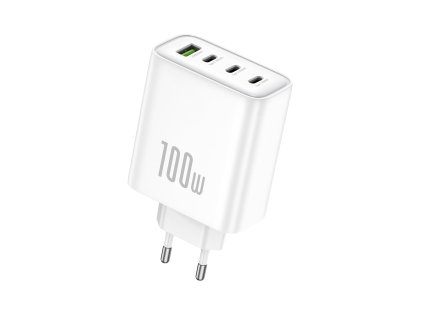 Foneng Síťová nabíječka adaptér USB C 4 PORT PD100W (3)