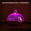 Smart aroma difuzér B11 400ml světlé dřevo a LED srdce (1)