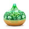 Smart aroma difuzér B11 - 400 ml světlé dřevo a LED srdce