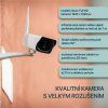 Chytrá venkovní IPWiFi kamera se solárním panelem Tuya A3 (5)