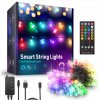 Chytrý LED venkovní/vnitřní vánoční a párty řetěz 10 metrů Tuya Smart RGB