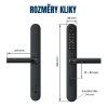 Chytrá klika TTLock V1 72-92mm variabilní