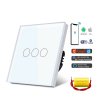 BOT Chytrý dotykový vypínač osvětlení WiFi THREE SL13 bílý
