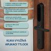 Chytrá klika TTLock H1 čerrná Blueroad (2)
