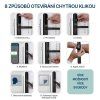 Chytrá klika TTLock H1 čerrná Blueroad (6)
