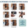 Chytrá klika TTLock SH2 černá Blueroad (2)