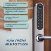 Chytrá klika TTLock H1P s tlačítky stříbrná Blueroad (2)