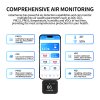 BOT Chytrý monitor kvality vzduchu AQ2 mini WiFi Tuya CO2, TVOC, HCHO, PM2 (3)