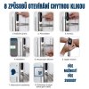 Chytrá klika TTLOCK HR1 stříbrná (1)