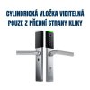 Chytrá klika TTLock HM1 černo-stříbrná