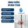 BOT Chytrý zámek TTLOCK L2 stříbrný 12
