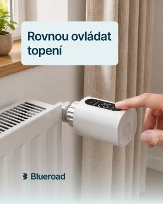Chytrá termostatická hlavice se postará o to, aby bylo doma vždycky akorát teplo, aniž byste se museli o cokoli starat....