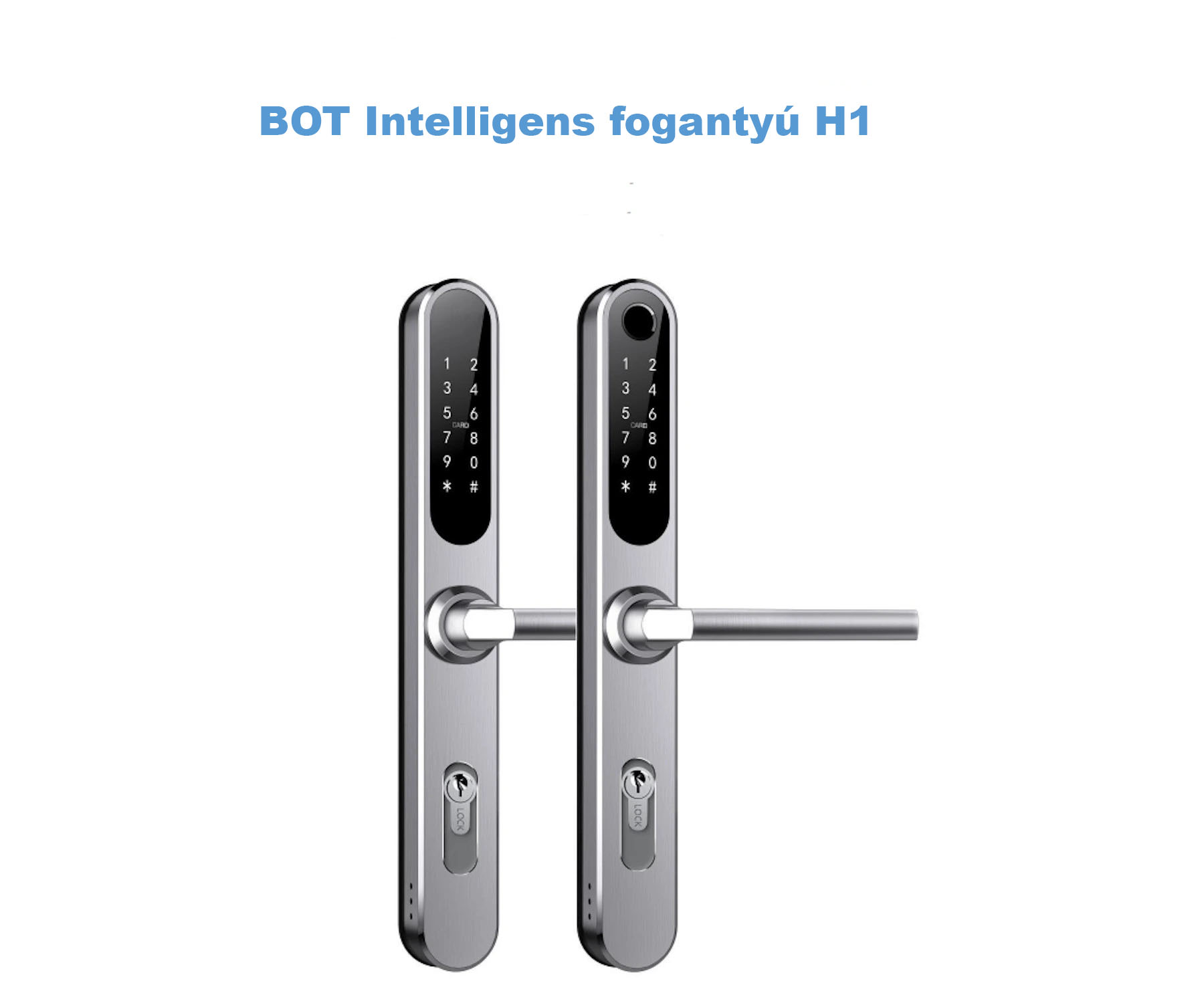 A BOT Smart Handle H1 ezüst telepítése