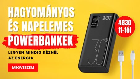 PowerBankok és elemek