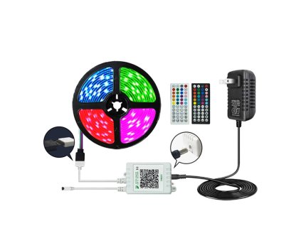 SOLO Bluetooth kültéri RGB LED szalag 5m