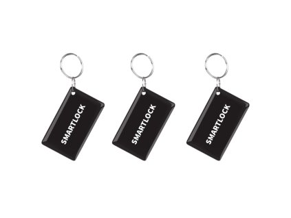 BOT hozzáférési érintés nélküli RFID chip, 13,56 MHz (3 db) fekete