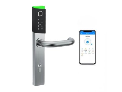 Okos kilincs TTLock HM1 fekete ezüst (2)