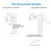 TOP Kültéri okos IP/WiFi kamera A4 napelemmel