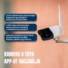 TOP Kültéri Okos IPWiFi kamera A3 napelemmel (4)