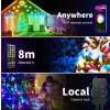 BOT Okos LED kültéri/beltéri karácsonyi parti húr 10 méteres Tuya RGB
