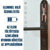 Okos kilincs TTLock H1 fekete