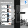 bot smart handle ttlock ttlock sh3 ezüst fekete