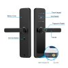 bot smart handle ttlock sh3 ezüst fekete 3