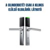 Okos kilincs TTLock HM1 fekete ezüst (11)