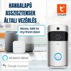 SOLO Okos kamerás csengő A1 Tuya WiFi 720p ezüst (10)