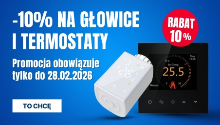 zniżka na termostaty i głowice termostatyczne