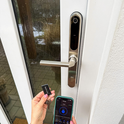 Foto od zákazníka – inteligentní klamka (2)