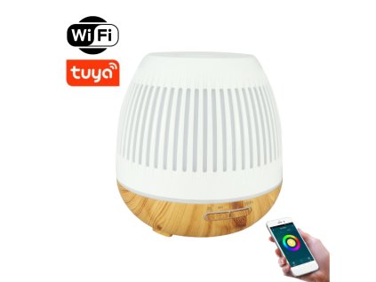 683 BOT Smart aroma difuzér B10 400ml bílá a světle hnědé dřevo