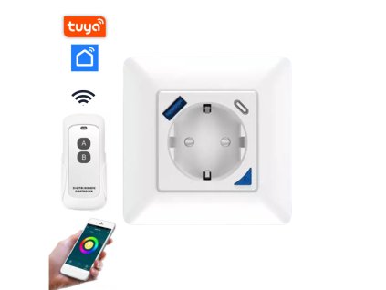 SOLO Chytrá zásuvka WP3 s USB a dálkovým ovladačem