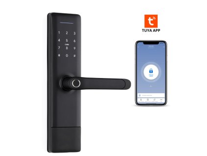 BOT Inteligentna klamka TTLock H3 czarna (2)