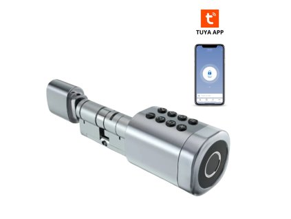 BOT Zamek inteligentny Tuya L2 srebrny (5)