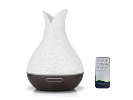 BOT Aroma difuzér B5 DO bílá a tmavě hnědé dřevo, 400 ml