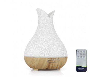 BOT Aroma difuzér B5 DO bílá a světle hnědé dřevo 400 ml